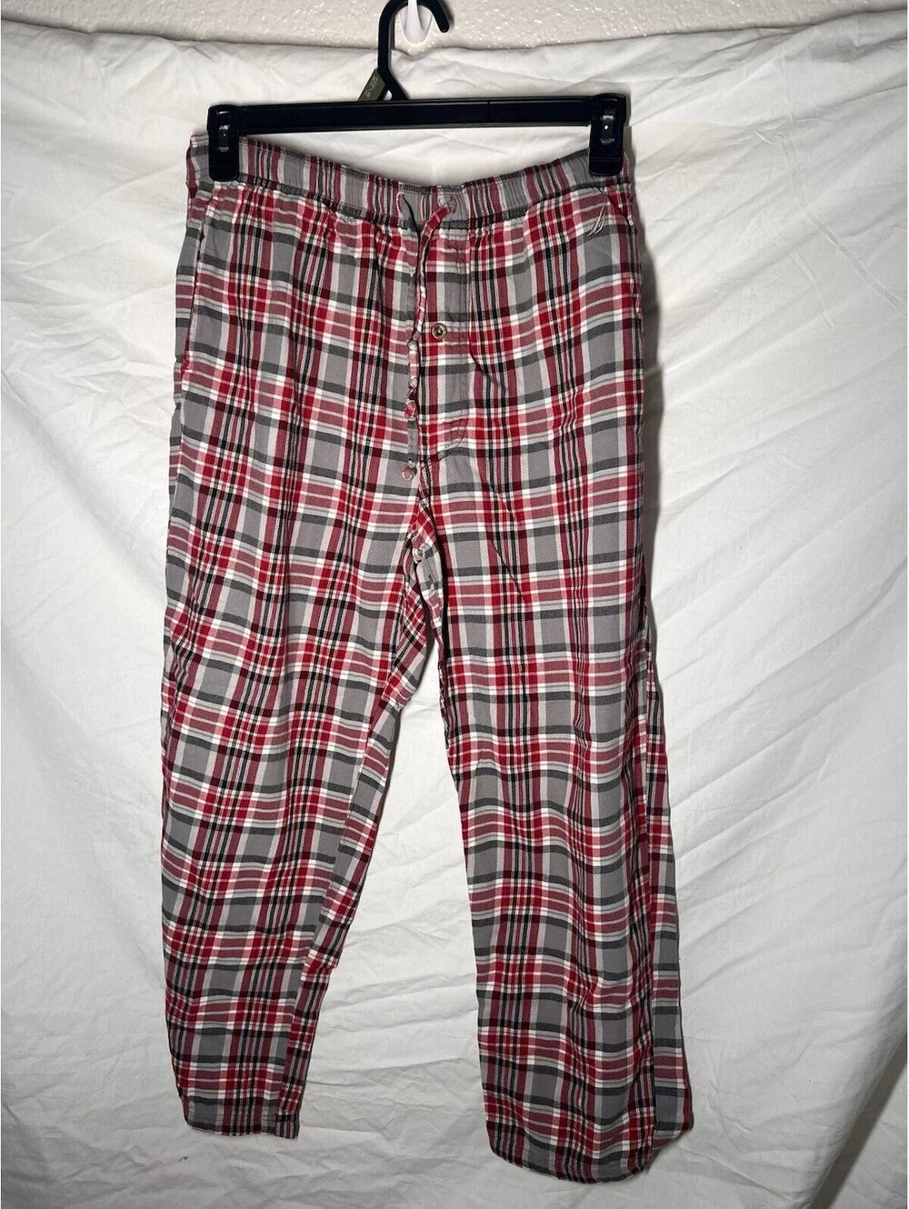 Nautica Sleepwear Red Flannel Pajama Pants Size Medium